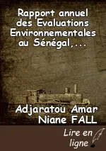 Rapport annuel des Evaluations Environnementales au Sénégal, 2016