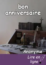 bon anniversaire