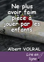 Ne plus avoir faim pièce à jouer par les enfants