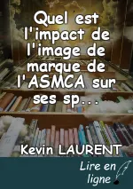 Quel est l'impact de l'image de marque de l'ASMCA sur ses sponsors ?