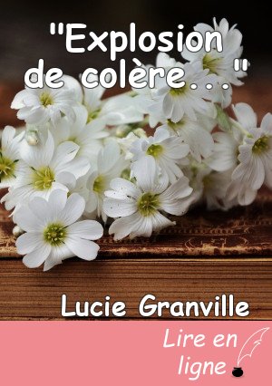 "Explosion de colère..."