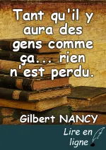 Tant qu'il y aura des gens comme ça... rien n'est perdu.