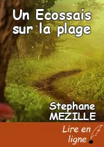 Un Ecossais sur la plage