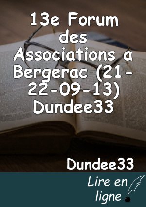 13e Forum des Associations a Bergerac (21-22-09-13) Dundee33