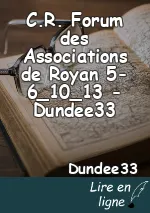 C.R. Forum des Associations de Royan 5-6_10_13 - Dundee33