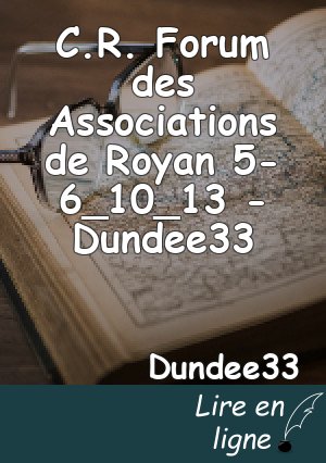 C.R. Forum des Associations de Royan 5-6_10_13 - Dundee33