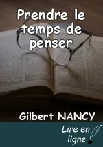 Prendre le temps de penser