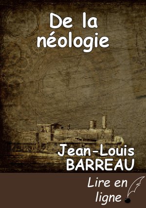 De la néologie