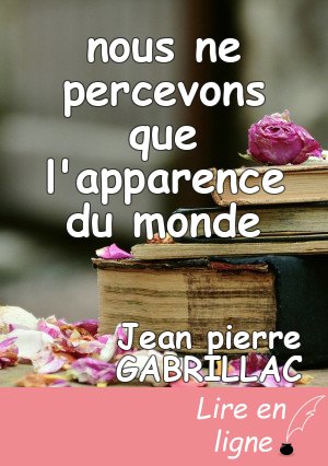 nous ne percevons que l'apparence du monde