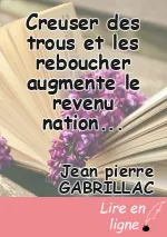Creuser des trous et les reboucher augmente le revenu national