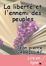 La liberté et l'ennemi des peuples