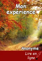 Mon expérience