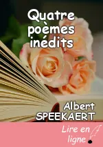 Quatre poèmes inédits