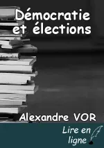 Démocratie et élections