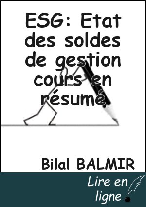 ESG: Etat des soldes de gestion cours en résumé