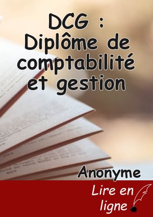 DCG : Diplôme de comptabilité et gestion