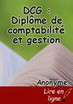 DCG : Diplôme de comptabilité et gestion