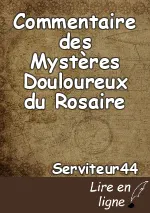 Commentaire des Mystères Douloureux du Rosaire