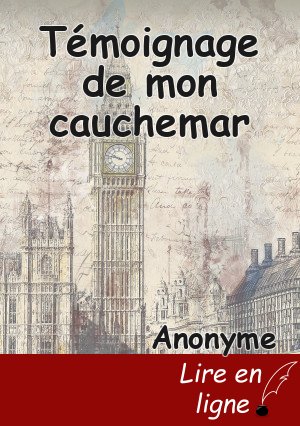 Témoignage de mon cauchemar