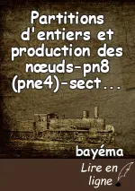 Partitions d'entiers et production des nœuds-pn8 (pne4)-section 4