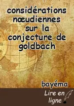 considérations nœudiennes sur la conjecture de goldbach