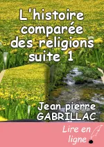 L'histoire comparée des religions suite 1