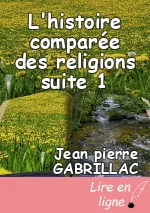 L'histoire comparée des religions suite 1