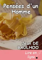 Pensées d'un Homme