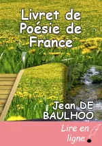 Livret de Poésie de France