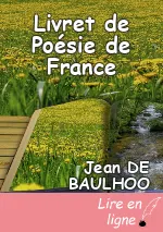 Livret de Poésie de France