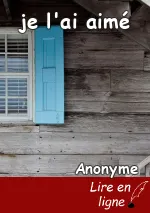 je l'ai aimé