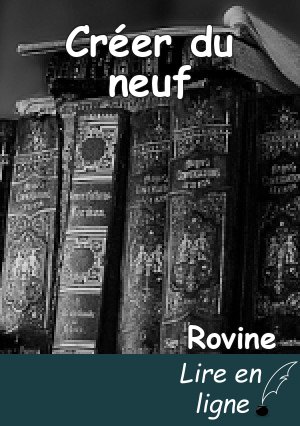 Créer du neuf