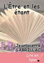 L’Être et les étant