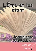 L’Être et les étant