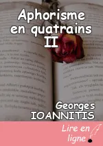 Aphorisme en quatrains II