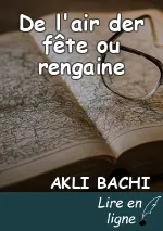De l'air der fête ou rengaine