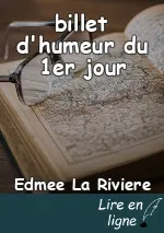 billet d'humeur du 1er jour