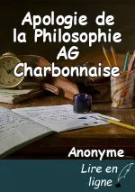 Apologie de la Philosophie AG Charbonnaise
