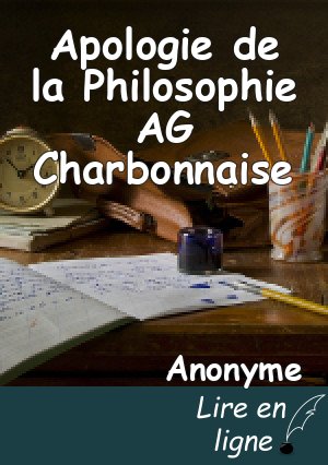 Apologie de la Philosophie AG Charbonnaise