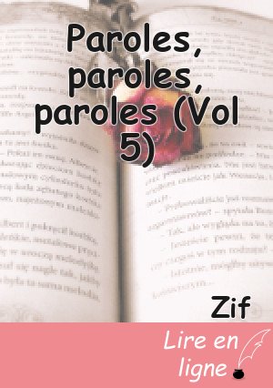 Paroles, paroles, paroles (Vol 5)