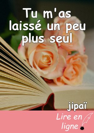 Tu m'as laissé un peu plus seul