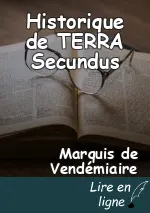 Historique de TERRA Secundus