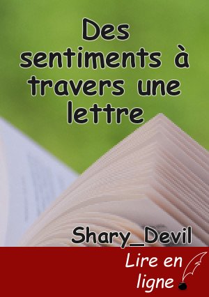 Des sentiments à travers une lettre