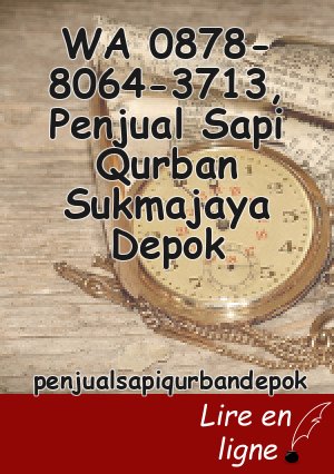 WA 0878-8064-3713, Penjual Sapi Qurban Sukmajaya Depok
