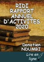 RIDI RAPPORT ANNUEL D'ACTIVITES 2020