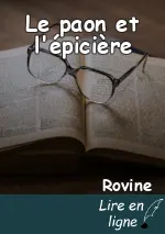 Le paon et l'épicière