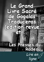 Le Grand Livre Sacré de Gogalas Traduceras (édition revue et augmentée)-vol 2/7