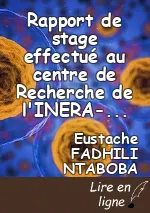 Rapport de stage effectué au centre de Recherche de l'INERA-Mulungu