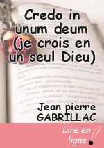 Credo in unum deum (je crois en un seul Dieu)