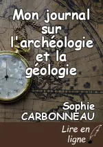 Mon journal sur l'archéologie et la géologie